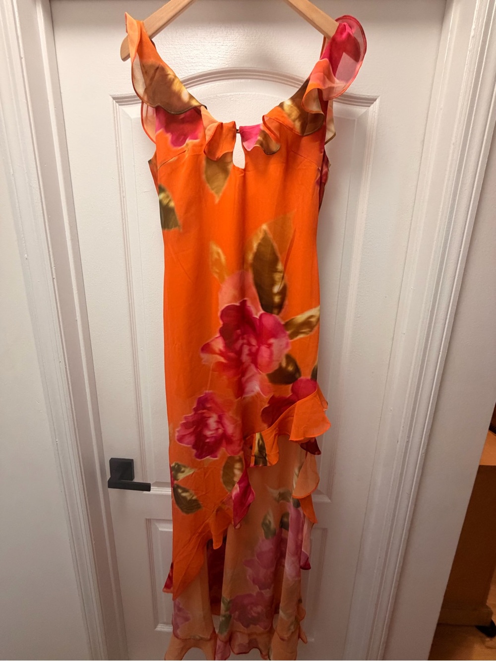 Theodore Maxi Dress-One Shoulder Asymmetric Hem Dress